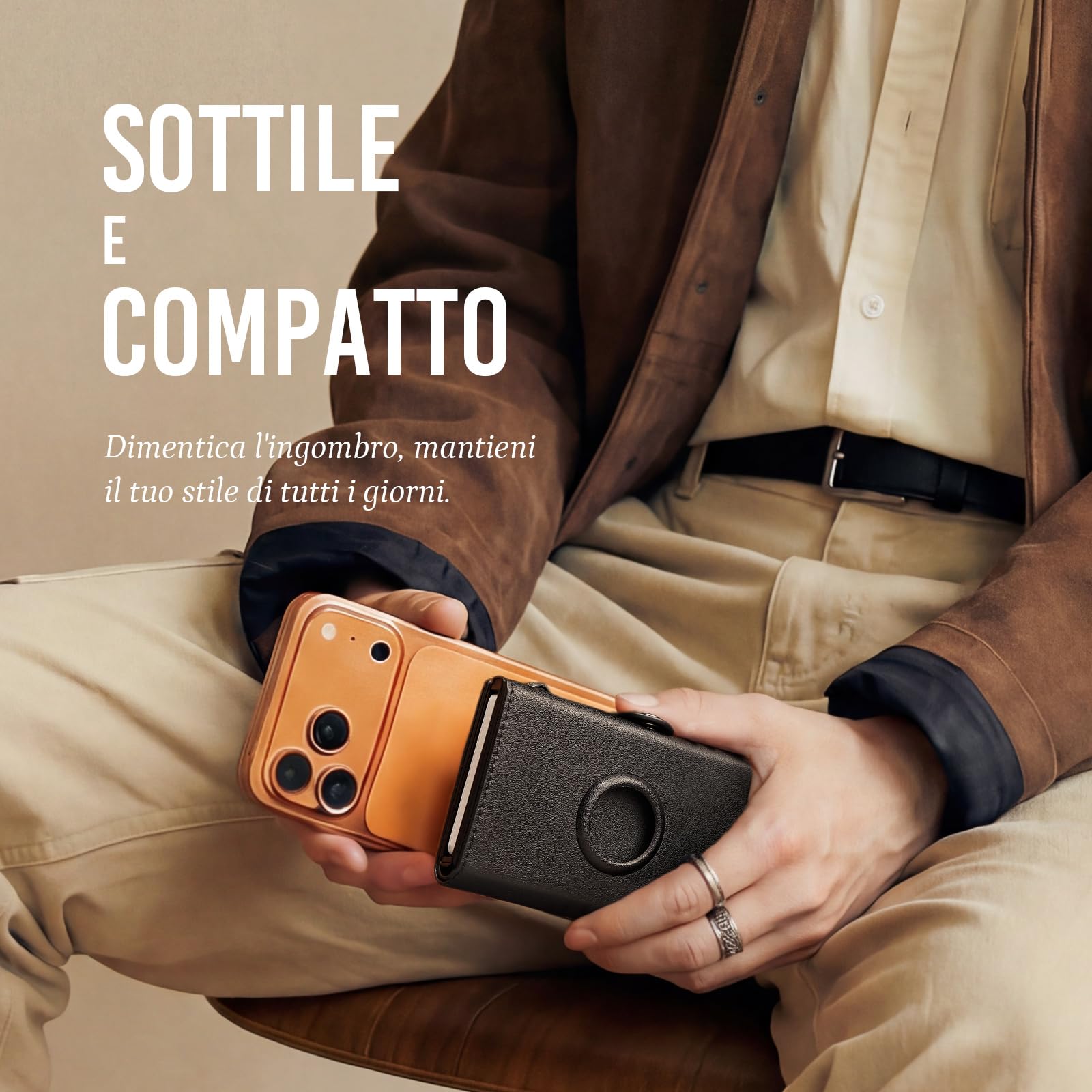 YESIIW Portafoglio Uomo Airtag Slim Wallet, Porta Carte di Credito Uomo RFID Blocco, Pop up Alta Capacità Smart Portacarte per 12 Cartes con 2 ID Window, Tasca Portamonete con Cerniera, Nero