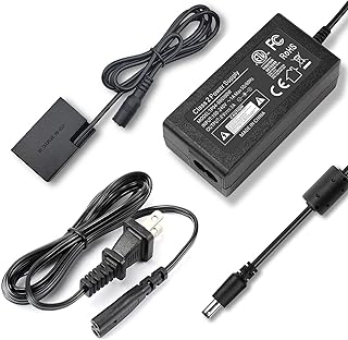 F1TP ACK-E18 AC Power Supply Adapter DR-E18 DC Coupler Kit for Canon EOS Rebel T6i T7i SL2 SL3 RP R10 T6s T8i 77D 200D 250D 750D 760D 800D 850D Cameras.