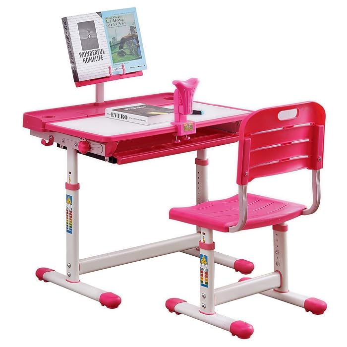 Buy BOJOY Kids Desk,Kids Study Table and Chair Set Adjustable Children