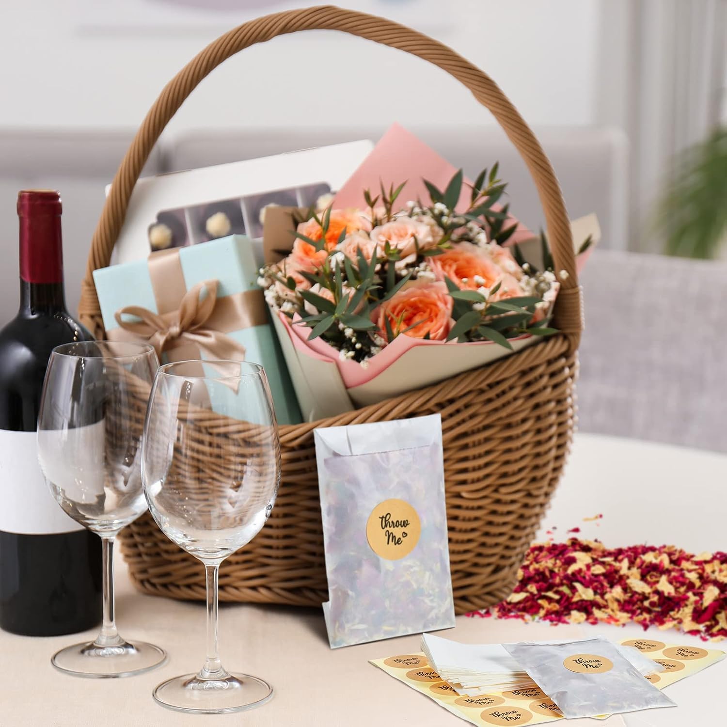 Wedding Confetti Bag Kit for 25-30 Guests - Image 5