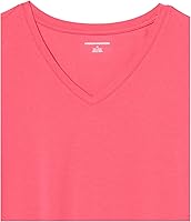 Vista 8 de Tienda Essentials Camiseta de manga corta con cuello en V para mujer, multipacks