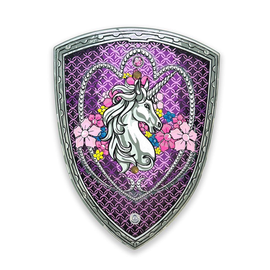 Liontouch - Unicorn Princess Shield For Girls - 3-6 years, Pink, 34,3 cm x 26,4 cm