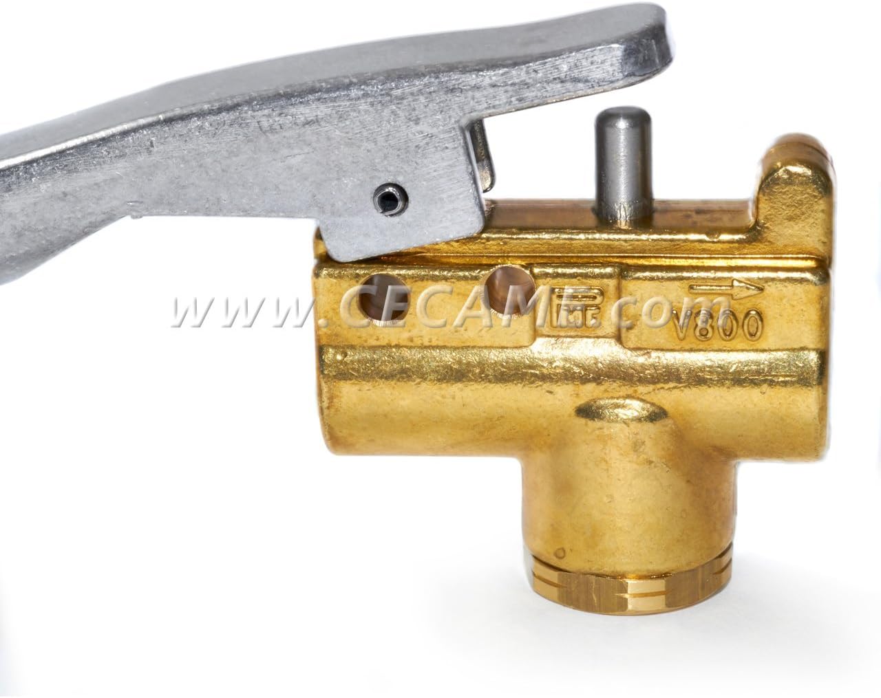 PMF V800 EZ Brass Carpet Cleaning Wand Valve Compatible with Rotovac Truckmount