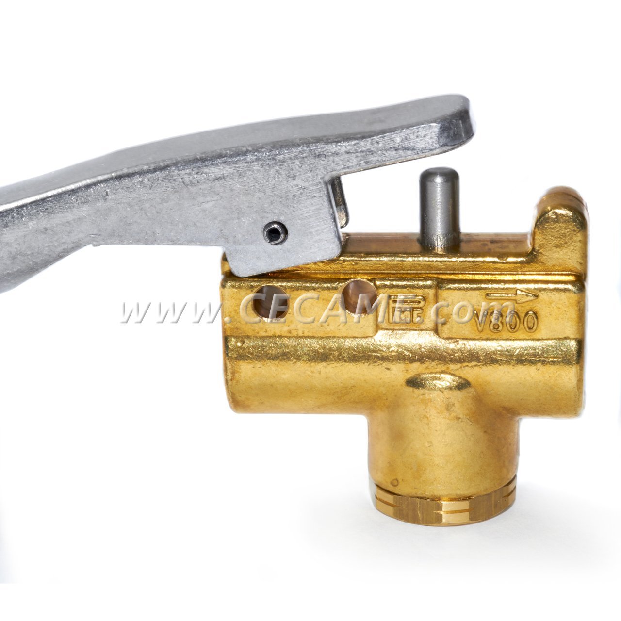 PMF V800 EZ Brass Carpet Cleaning Wand Valve Compatible with Rotovac Truckmount