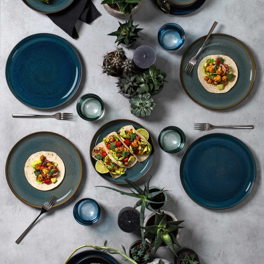 like. by Villeroy & Boch Crafted Breeze set da colazione, 6 pz., per 2 persone, verde