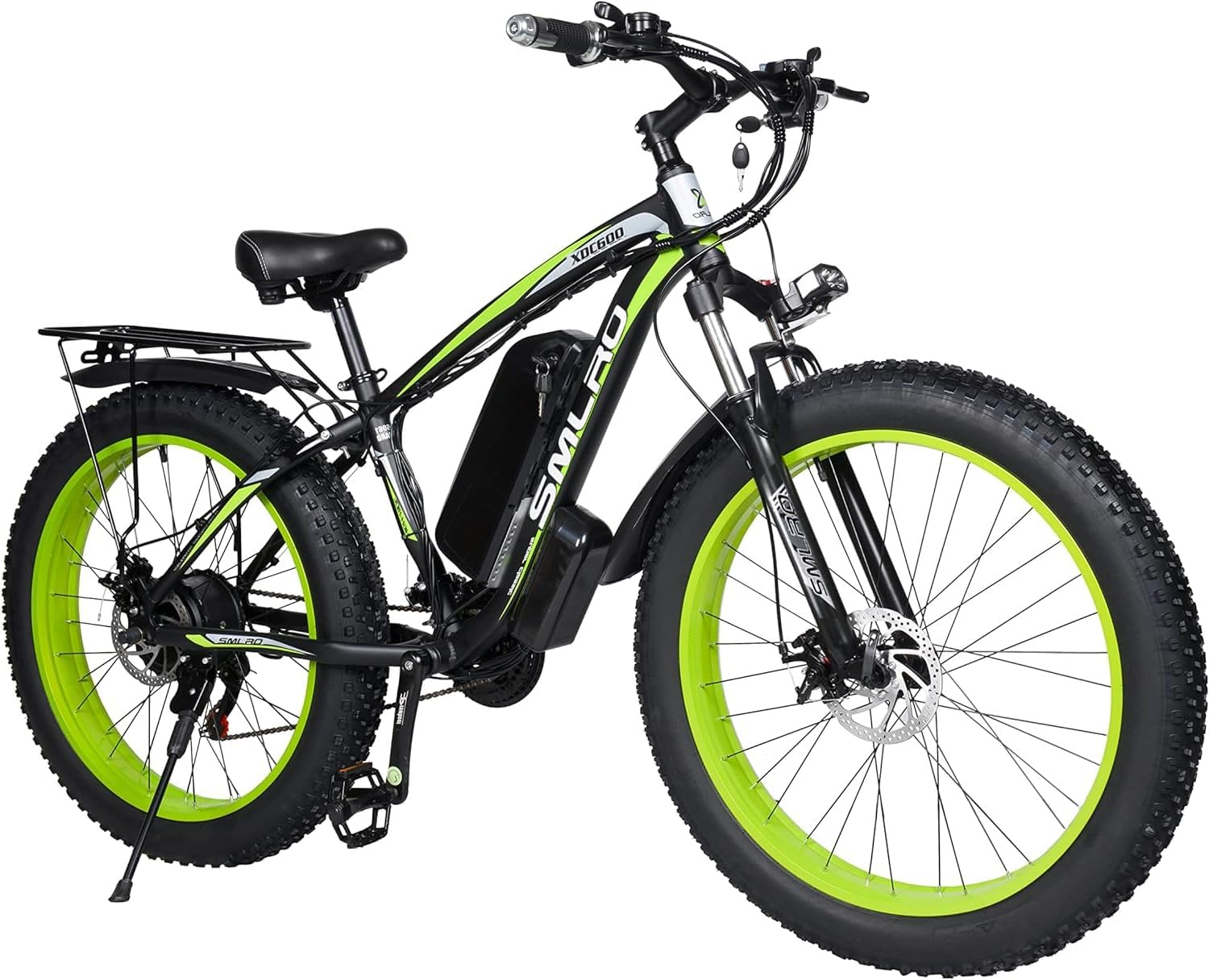 Electric Bike for Adults 1000W, Removable 48V/17.5AH Battery E-Bike, Max 31Mph,Fat Tire Electric Bicycle 26" 4.0 for Trail Riding/Excursion/Commute 21-Speed Shifting UL and GCC Certified