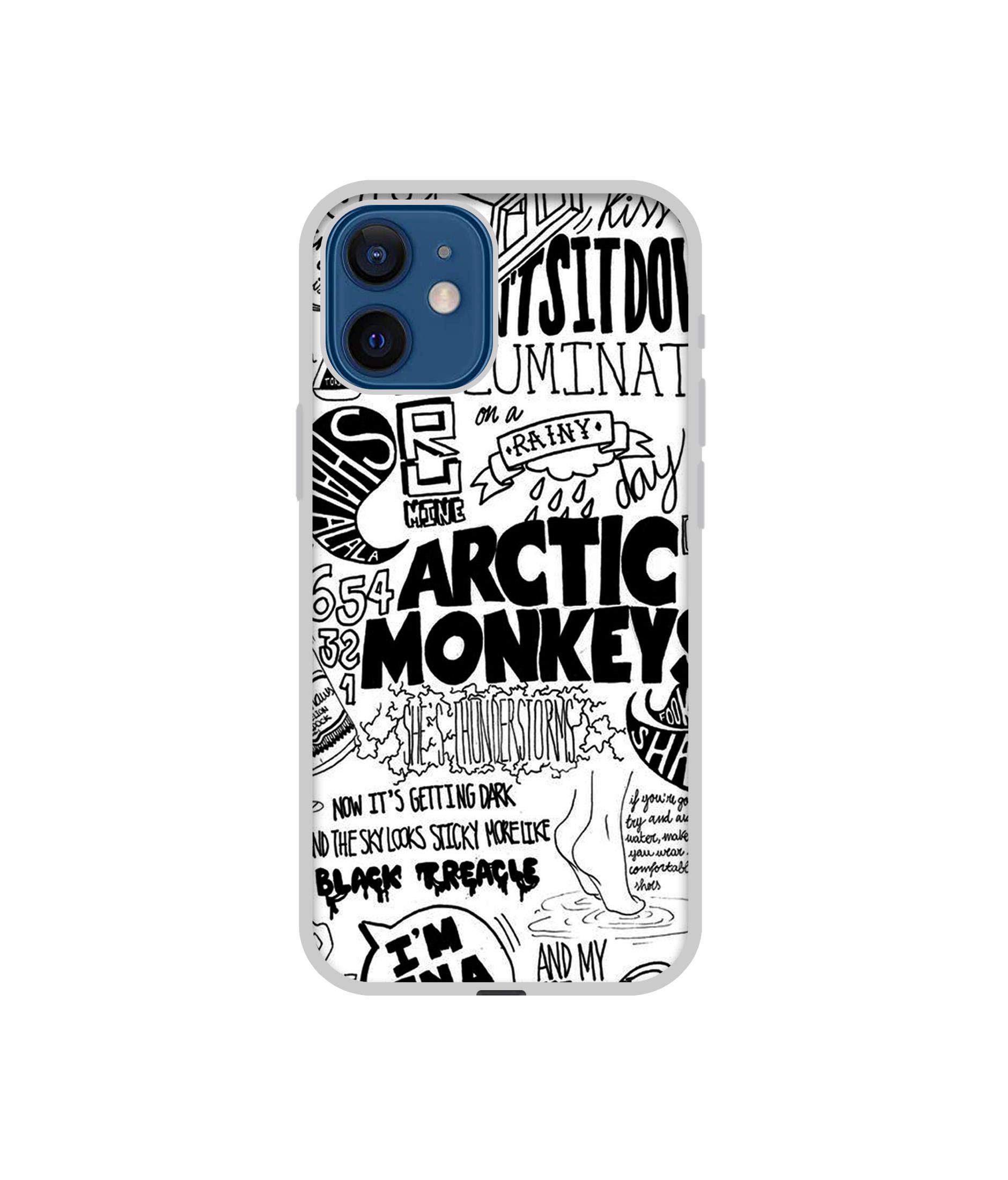 Casotec Arctic Monkeys Pattern Design Printed Silicon Soft TPU Back Case Cover for Apple iPhone 12 Mini, Multi-Coloured (B08MLBJW49) Amazon Price History, Amazon Price Tracker