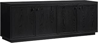 Henn&Hart 70" TV Stand for TVs up to 75", Natural Black