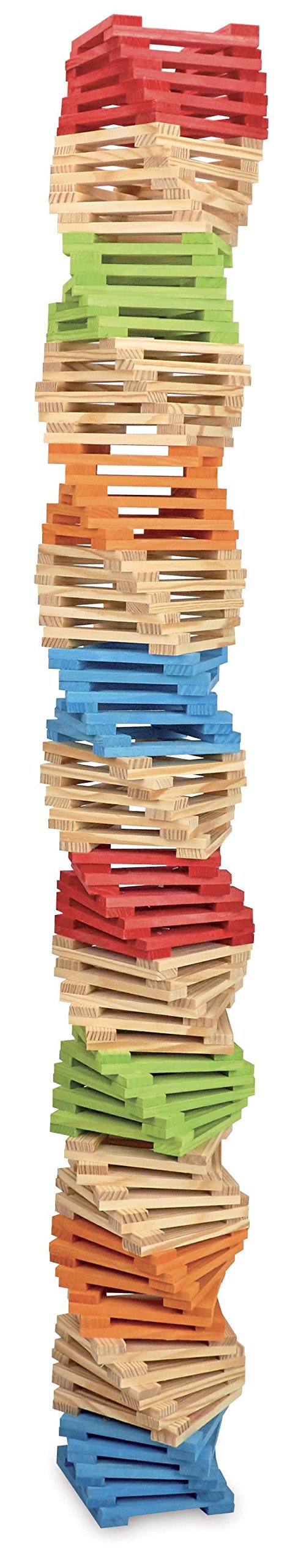 Jeujura - Tecap Color - 300 Pezzi - Giochi di Costruzione- Gioco di Tavole - per Fare Il Massimo delle Costruzioni - Lasciare Libera la Propria immaginazione - Manipolazione - creatività - 8335