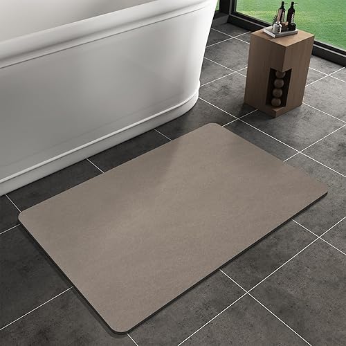 Miniatura 43 de Alfombra de Baño, Goma Antideslizante de Secado Rápido Absorbente Alfombras de Baño Delgadas que Caben Debajo de la Puerta Alfombras de Piso de