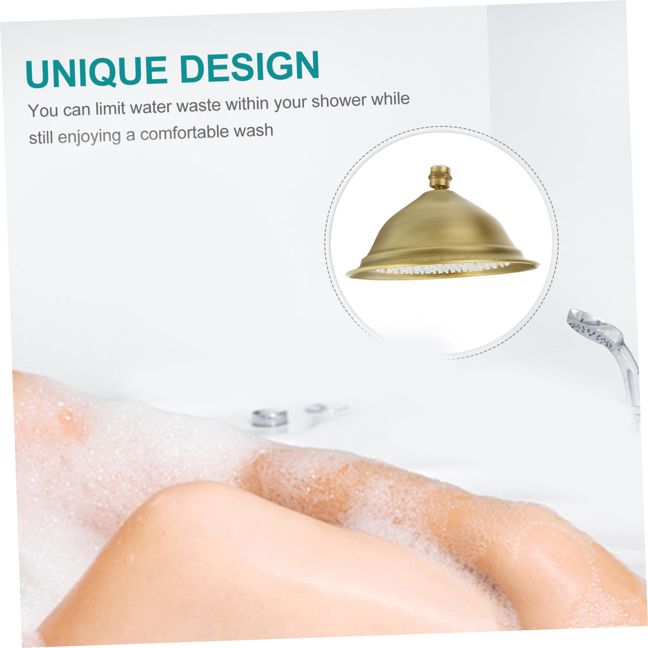 Acero Inoxidable Cabezal Rociador de Techo 8 Pulgadas para Baño