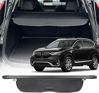 Cargo Cover for 2017-2022 Honda CRV Accessories, for Honda CRV Accessories Retractable Trunk Cover Security Shield Shade Privacy Screen for CR-V Anti-Peeping(Canvas)