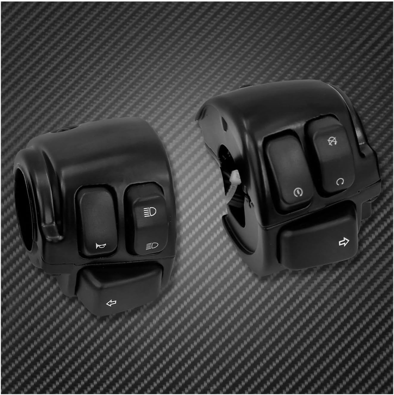 Motorcycle Handlebar Switch Motorcycle Handlebar Turn Signal Control Light Switch For For Sportster XL1200 883 96-2013 For Dyna For Softail