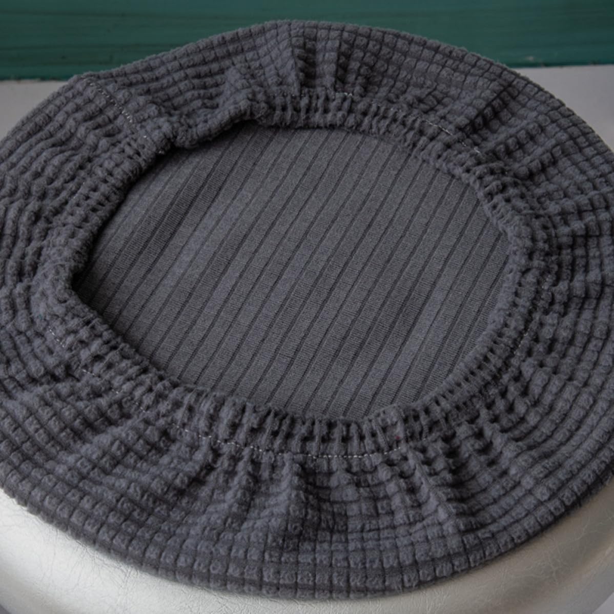 Chair Cover Elastic Stretchy Protector for Swivel Stools