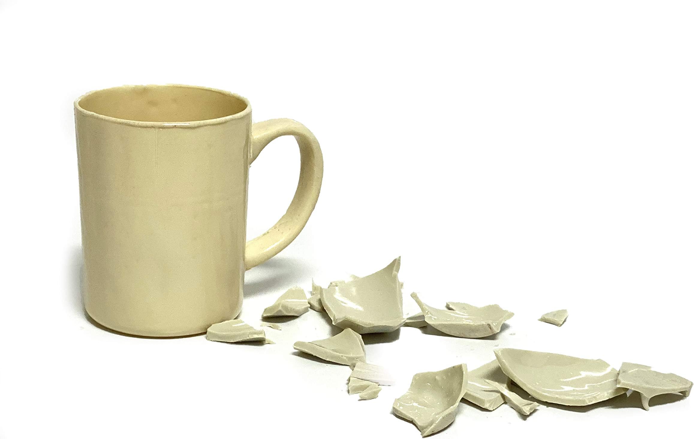 Brand SMASHProps Breakaway Large Mug Prop - White Opaque - White,Opaque