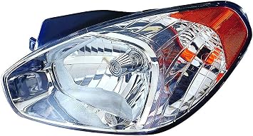 ACK For Hyundai Accent HB/Sedan 07-11 Headlight Driver Side | DOT Certified 92101-1E011 | HY2502144