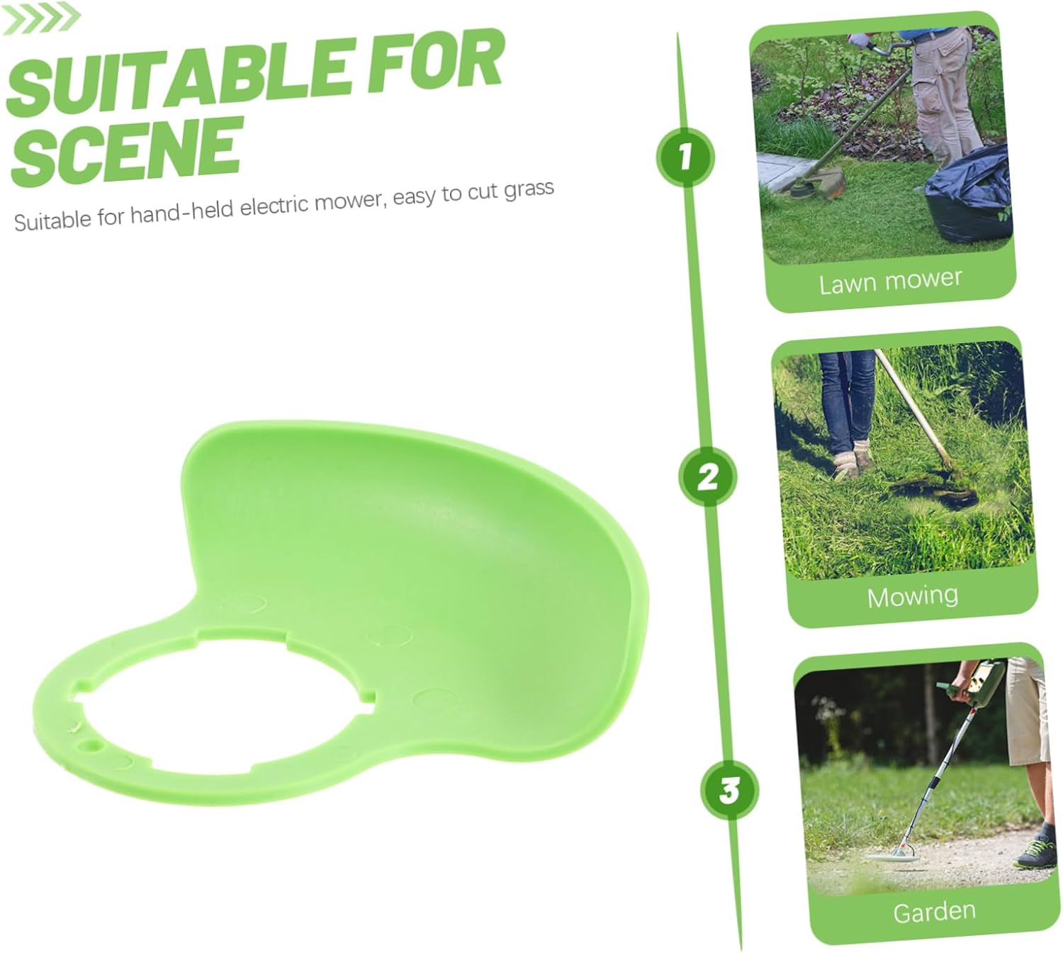 Lawn Mower Grass Block Mower Replacement Plastic Cap Lawn Care Equipment Push