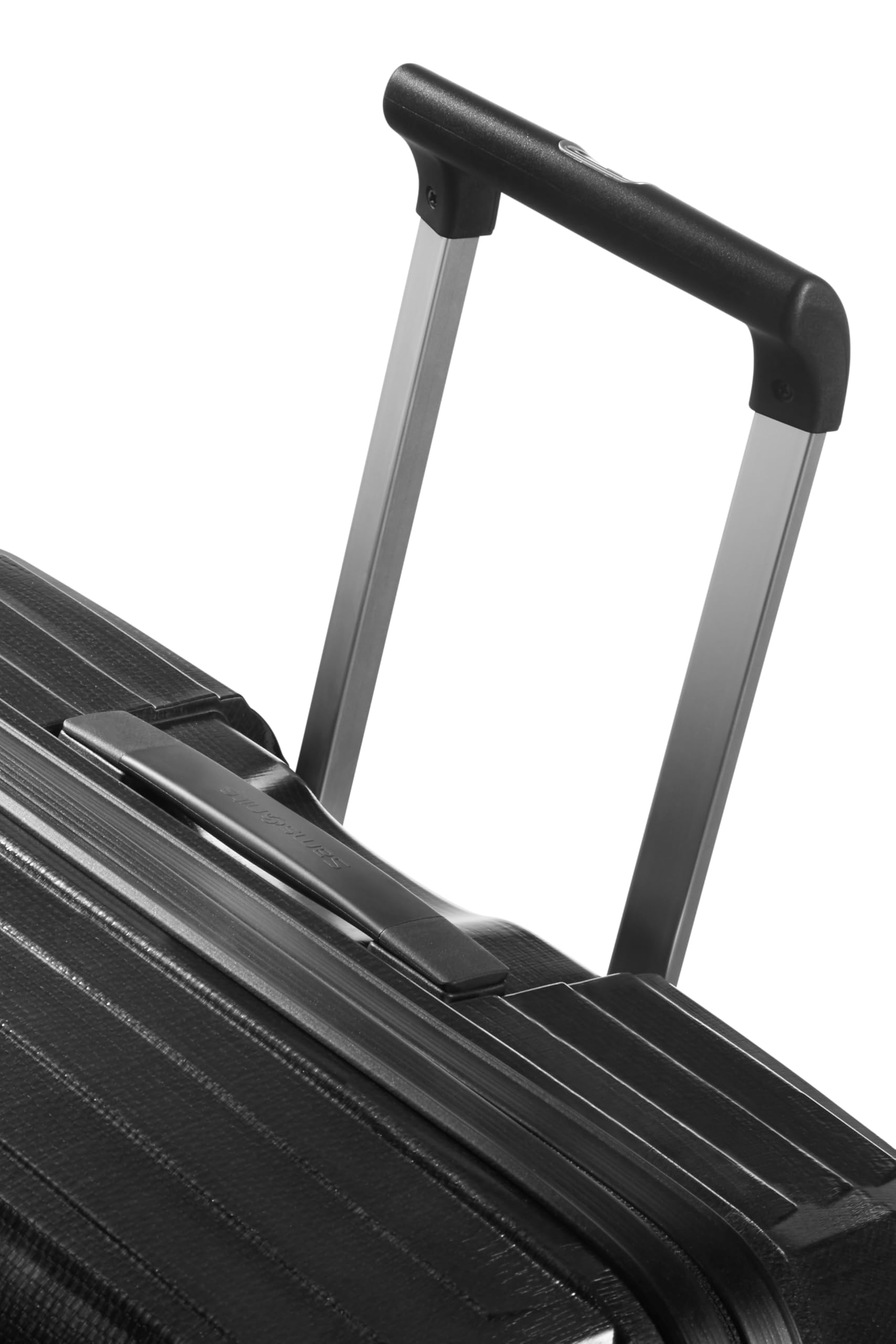 Samsonite Lite-Box - Premium Hartschalenkoffer Mittelgroß 69 cm, Reisekoffer mit 4 Rollen, Leicht, TSA-Schloss, 75L - 2.80 KG - Schwarz