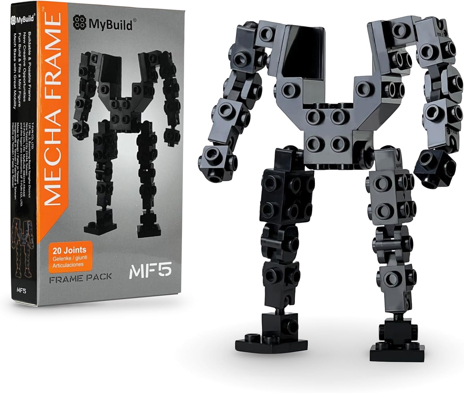 Mybuild mecha frame mf5 mech frame bricks blocks juguete de construcci n  construye un robot personalizado - Main Image