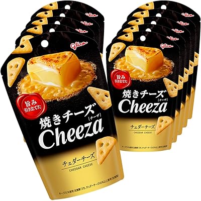チーザ チェダーチーズ 36g×10袋 江崎グリコ おつまみスナック 生チーズ お酒に合う ワイン ビール ハイボール 酎ハイ 個包装 小分け glico ch …
