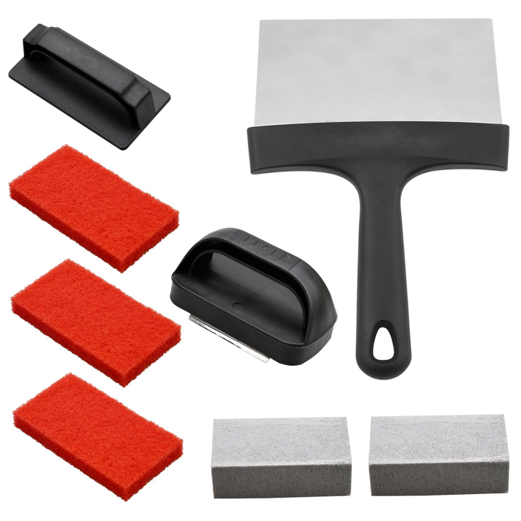 Kit de nettoyage pour plaque chauffante pour enlever graisse et taches