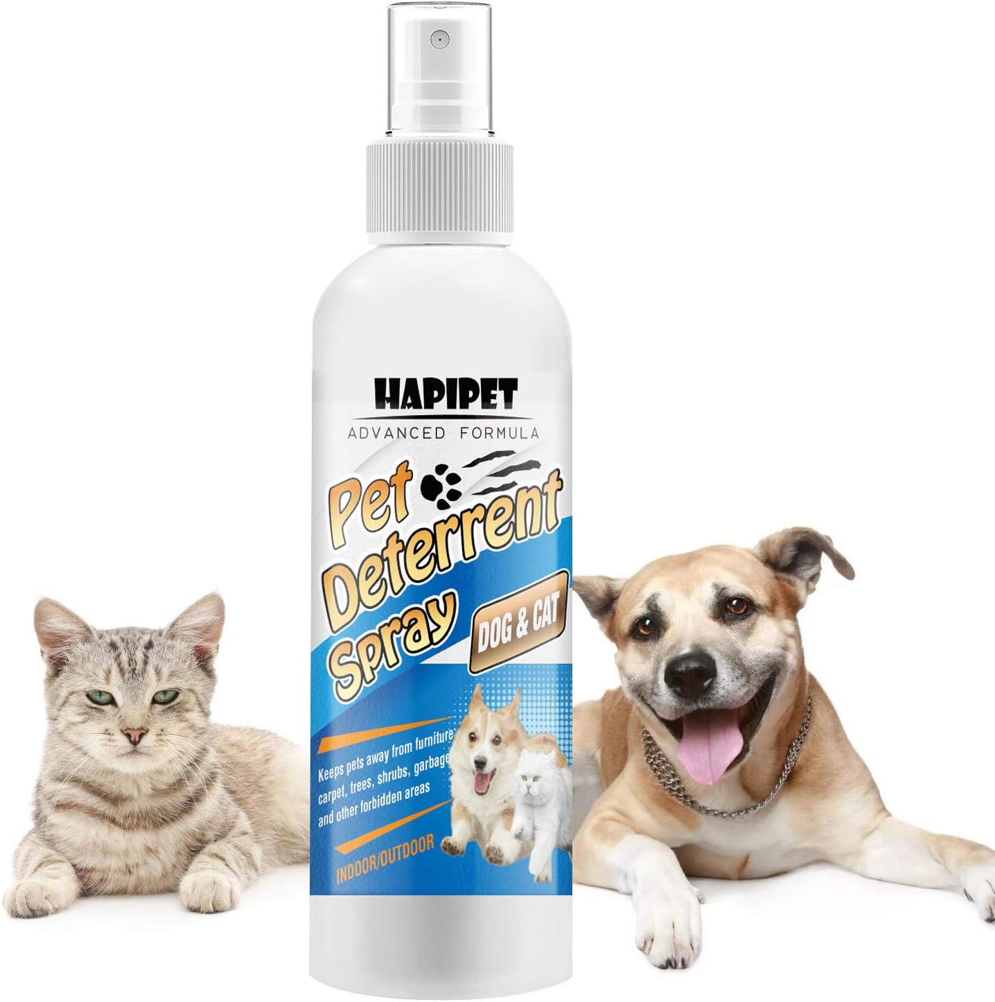 HAPIPET Cat Deterrent Spray, Pet Corrector Spray for Dogs and Cats, Safe for Pets and Protect Your House, Original
