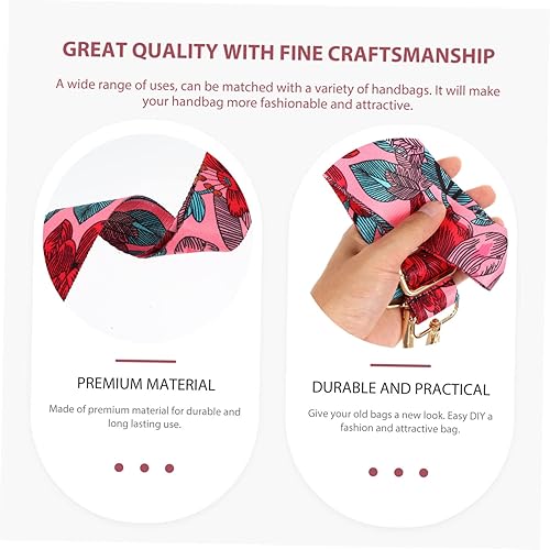 Miniatura 2 de EXCEART 8 pcs Backpack Straps Crossbody Purse Strap Crossbody Bag Strap Crossbody Tote Bag Handbag Strap Retro Bag Belt Adjustable Bag Strap