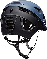 Vista 3 de BLACK DIAMOND Casco Capitan Construcción de doble espuma Cobertura duradera Casco ajustable, ventilado para escalada en roca y montañismo