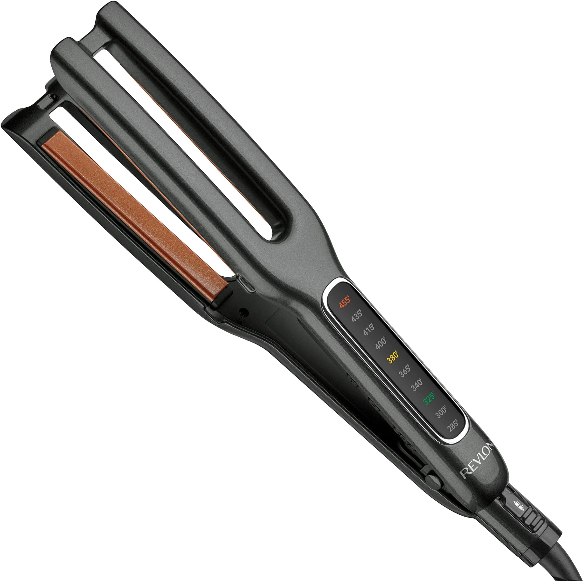 Double Straight Copper Ceramic Dual Plate Hair Straightener | Faster Styling and Reduced Damage