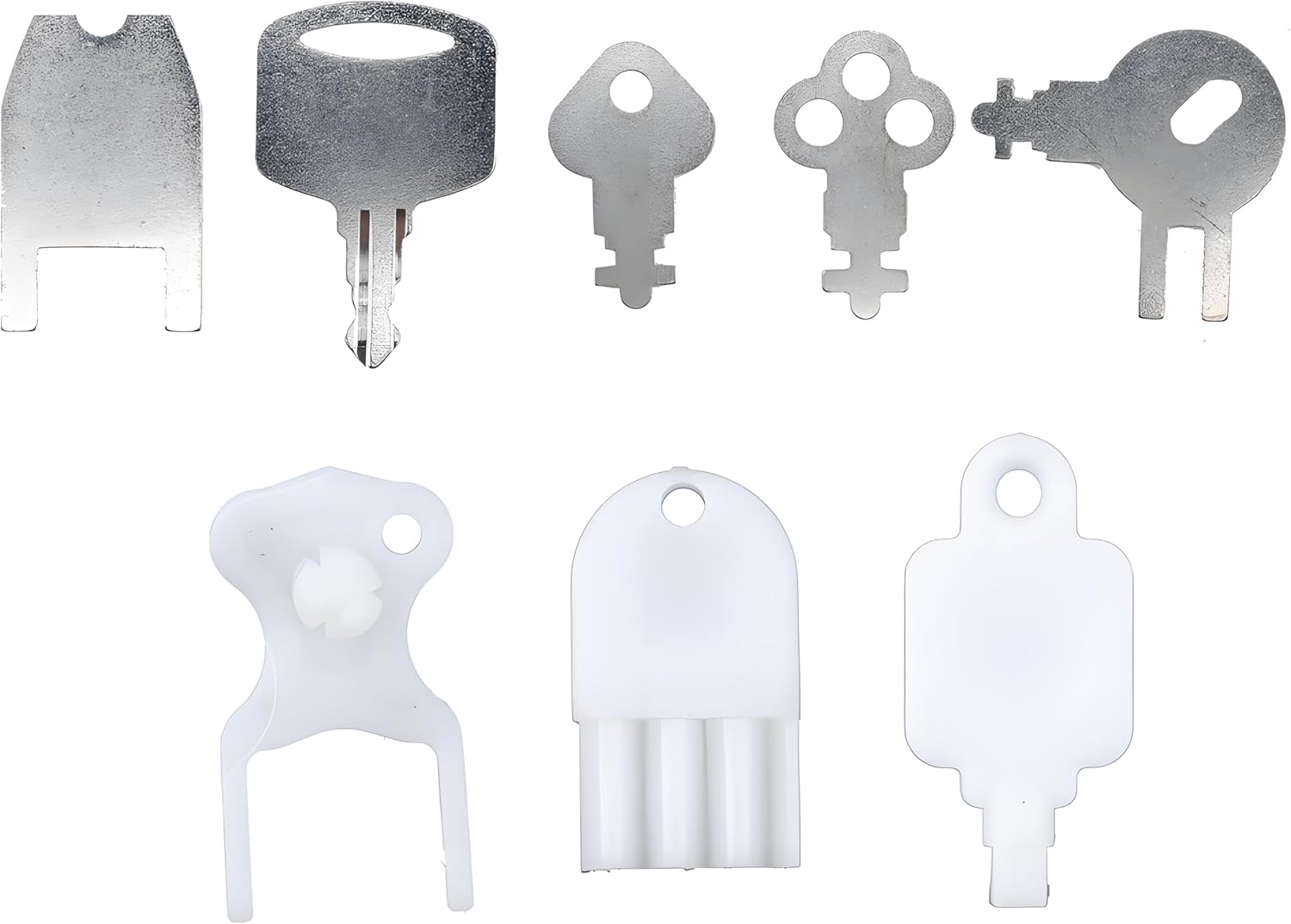 JEENDA 29PCS Dispenser Key Compatible with Most Popular Paper Towel, Toilet Paper, Soap Dispensers Replacement Keys