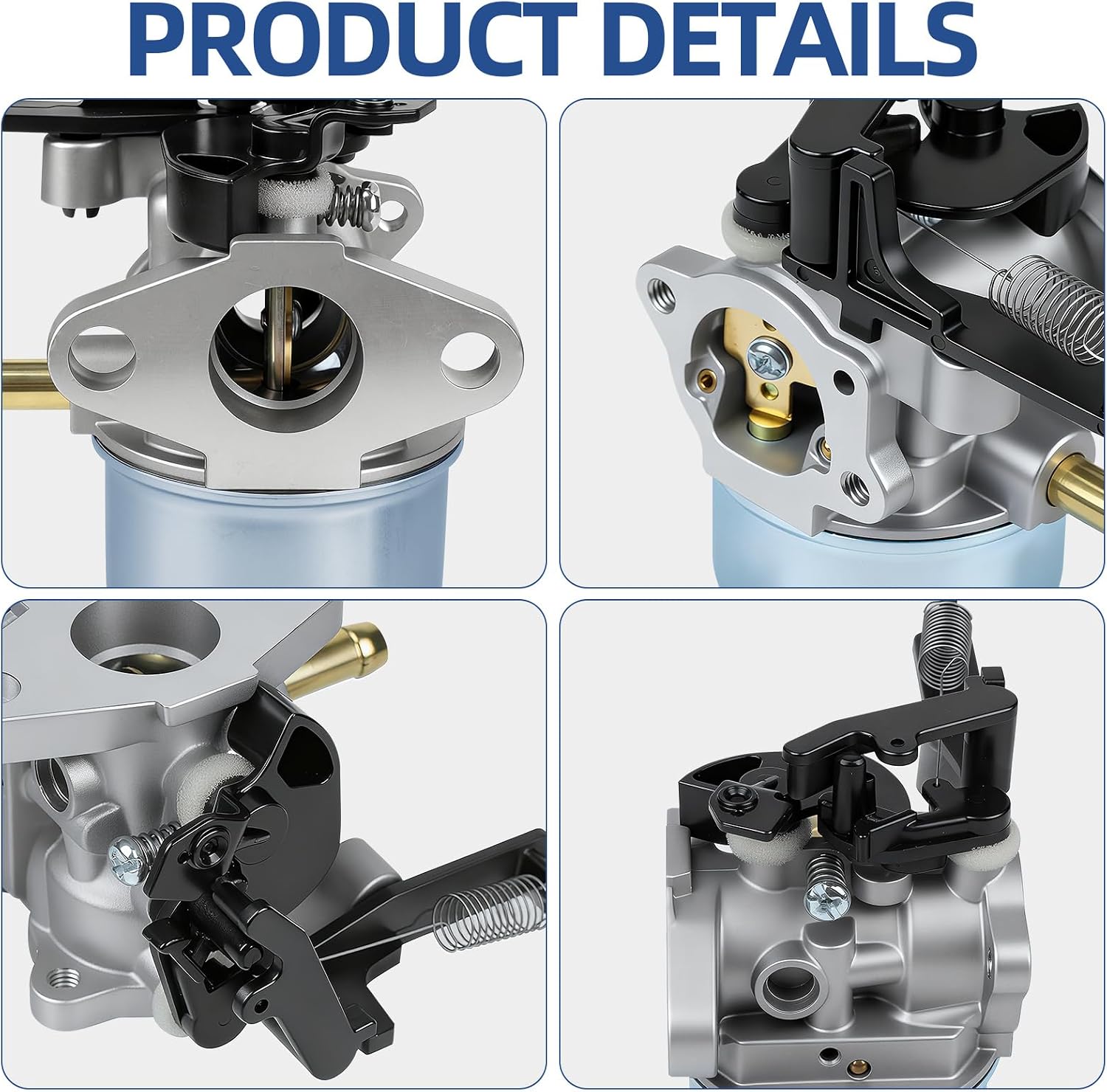 Carburetor Kit with Nozzle for troy bilt pressure washer7.75 Hp 8.75 Hp 8.5Hp 190CC, Replaces for Briggs and Stratton 2700 3100PSI 796608 591137 590948 594287 799248