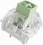 Kailh Box White Pro Clicky Mechanical Keyboard Switch with LED Diffuser | 3pin 45gf Pre-Lubed Dustproof Waterproof High-Speed Typing Key Switches for 3D Printed Clicker Fidget (10PCS)