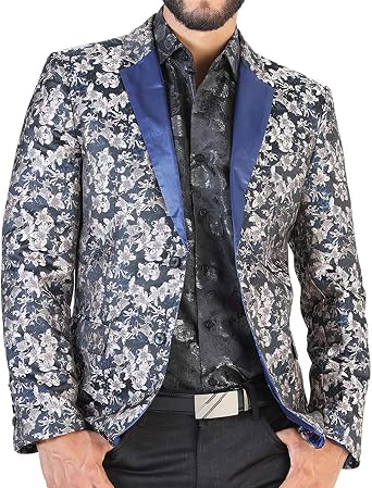 SACO CASUAL AZUL SLIM FIT LMENTAL para Caballero - Saco para Hombres Men's  Fashion