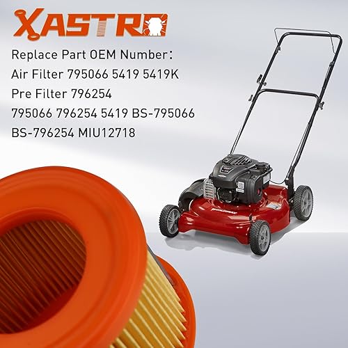 Miniatura 7 de 795066 Filtro de aire para motores BS 796254 5419 775 800 850 800E 825E 850E 775EX 875EX 950E 111P02 11P902 HD775HW HU775AWD HU775BBC HU7775H