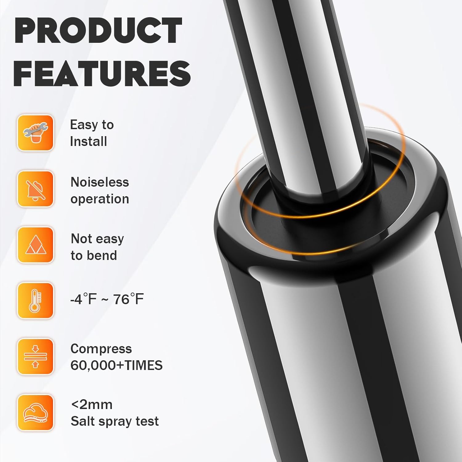 Rear Hatch Liftgate Lift Supports Shocks Struts for 99-04 Cadillac Escalade, 00-04 Chevy Suburban, 95-04 Chevy Tahoe, 99-04 GMC Yukon 4557