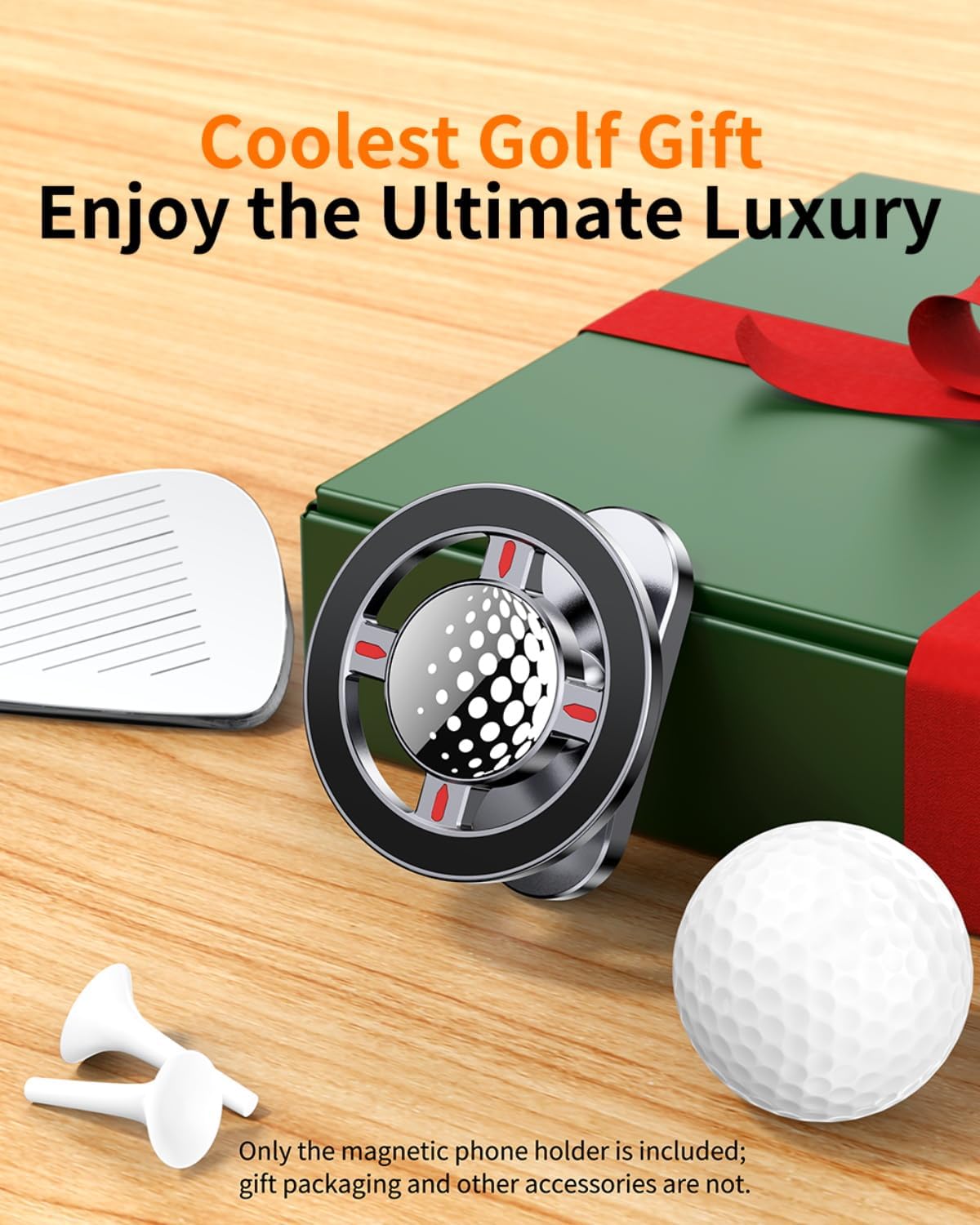 Ultra-Secure Magnetic Golf Cart Phone Mount | Compatible with iPhone 17/16/15/14/13/12 & MagSafe Cases | Universal Fit for EZGO, Club Car, Yamaha Golf Carts | Ideal Golf Accessory Gift for Men & Women - Image 8