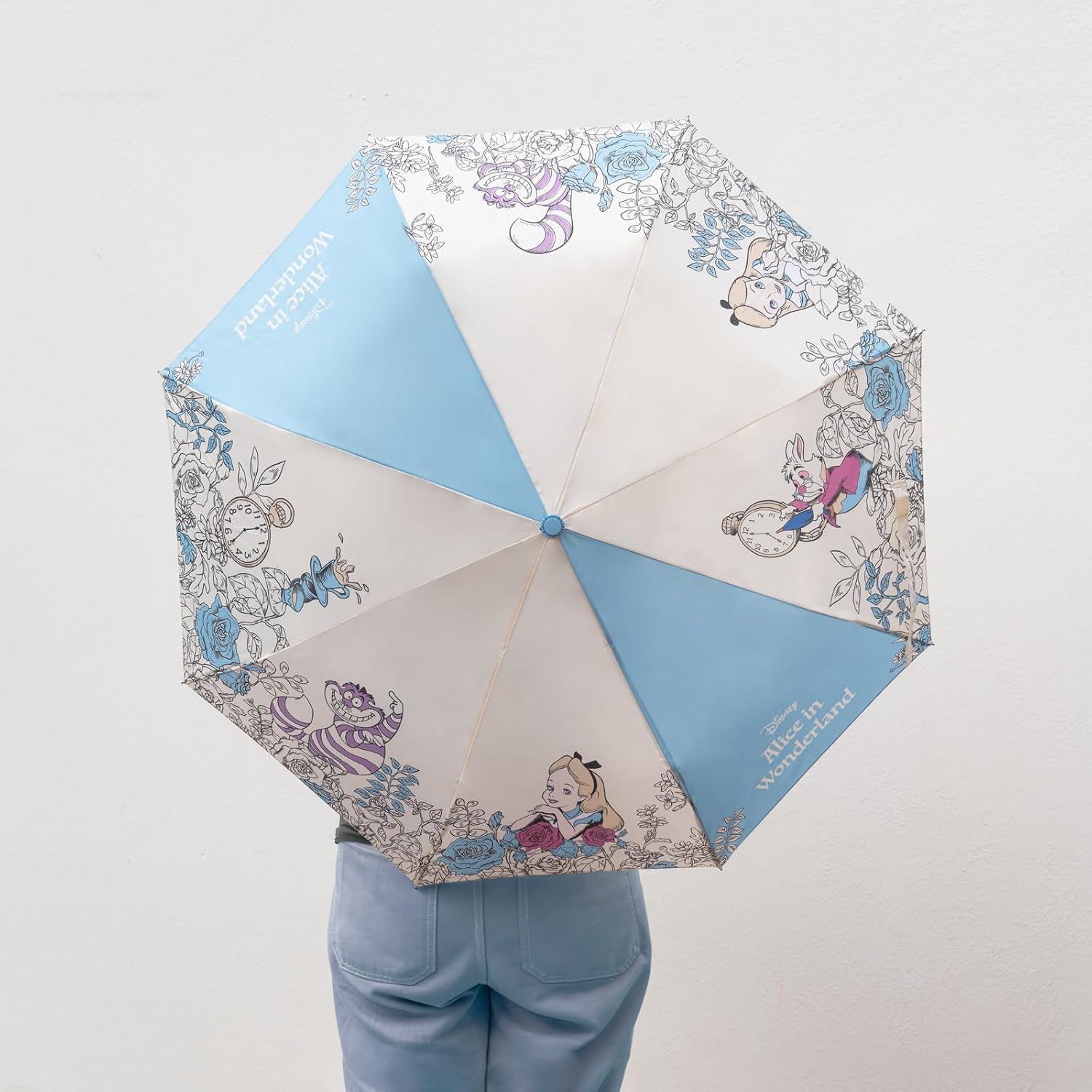 Grupo Erik Disney Automatic Pocket Umbrella, blue, pieghevole e maneggevole image 3