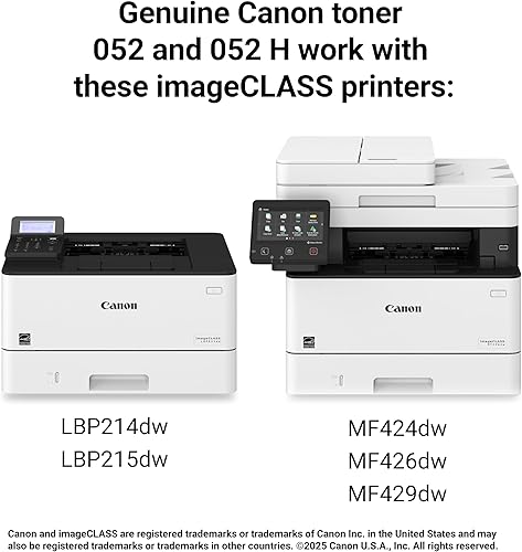 Miniatura 6 de Canon Cartucho de tóner negro 052 original compatible con LBP214dw, LBP215dw, MF424dw, MF426dw, MF429dw