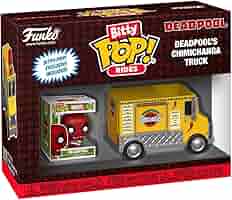 ファンコ POP デッドプール チミチャンガ トラック NYコミコン限定 Amazon.com: Funko Pop Bitty Ride: Marvel - Deadpool with