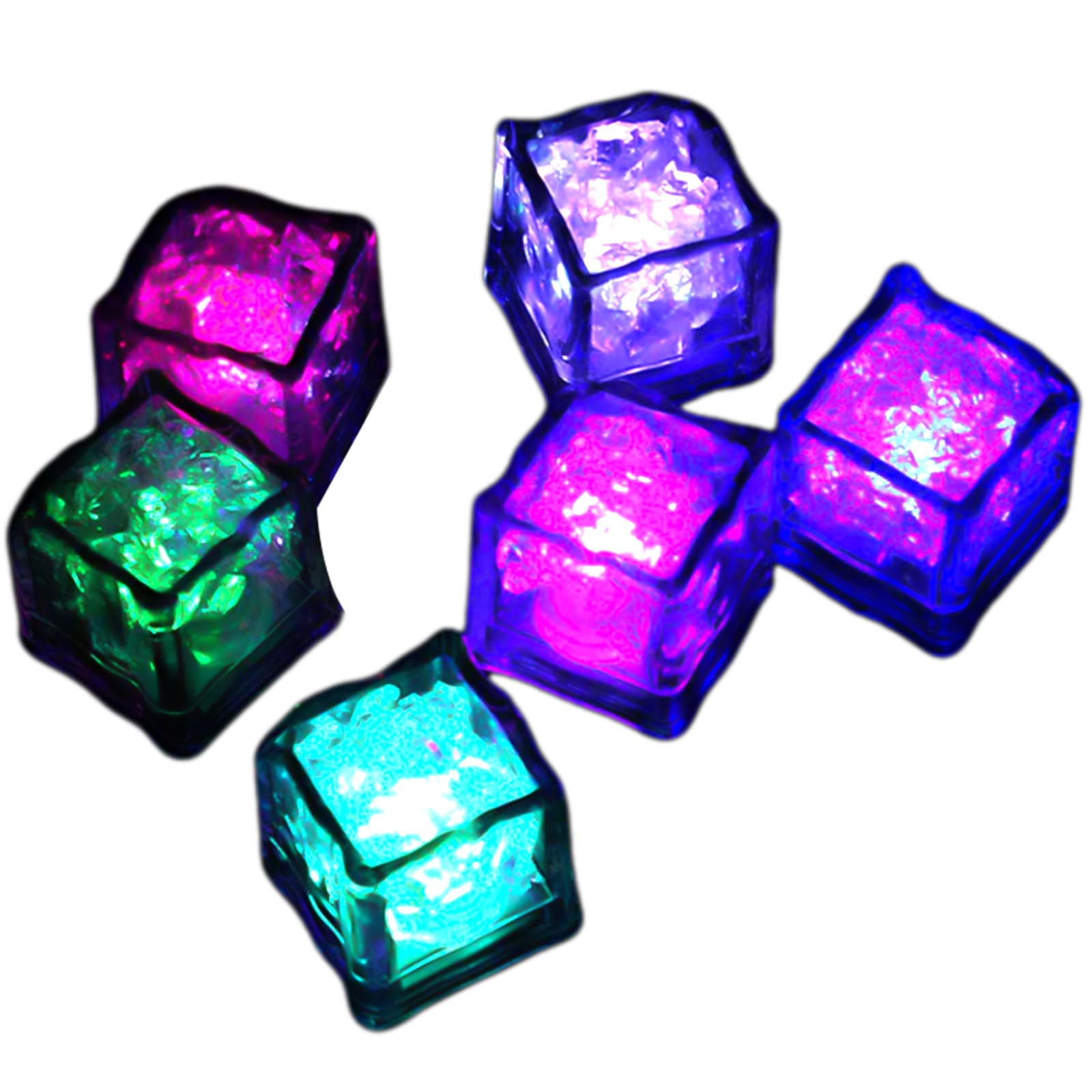 Carotoe D Of 12 Eye Catching Le Ice Tray Water Activate For Beverages Jewelry Colorful Wine Ecorations Colorful Rink Ecorations