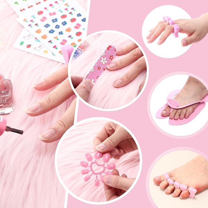 85 Piezas Kit de Spa Accesorios con Bandas de Piel y Bañeras Inflation for Pies miniatura 4
