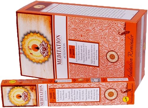 Miniatura 3 de Paquete de 12 palitos de alta calidad de meditación con fragancia de incienso prémium