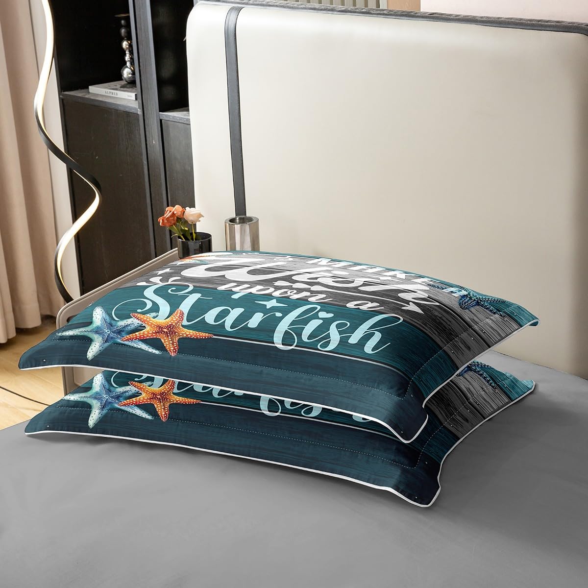 Nautique Decor Parure de Lit Facile d'entretien Microfibre 3 Pièces 3D Imprimée Coastal Wall Art Linge de Lit avec Fermeture Éclair Respirante for Enfants Garçons Filles Single(140x200cm Nautique Decor Parure de Lit Facile d'entretien Microfibre 3 Pièces 3D Imprimée Coastal Wall Art Linge de Lit avec Fermeture Éclair Respirante for Enfants Garçons Filles Single(140x200cm