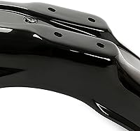 Vista 6 de HECASA Compatible con Honda CR85R 2003-2007 Kit completo de plástico de repuesto (negro)