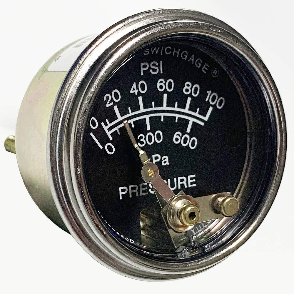 Murphy by Enovation Controls 20P-F-100 Pressure Swichgage (05703436)