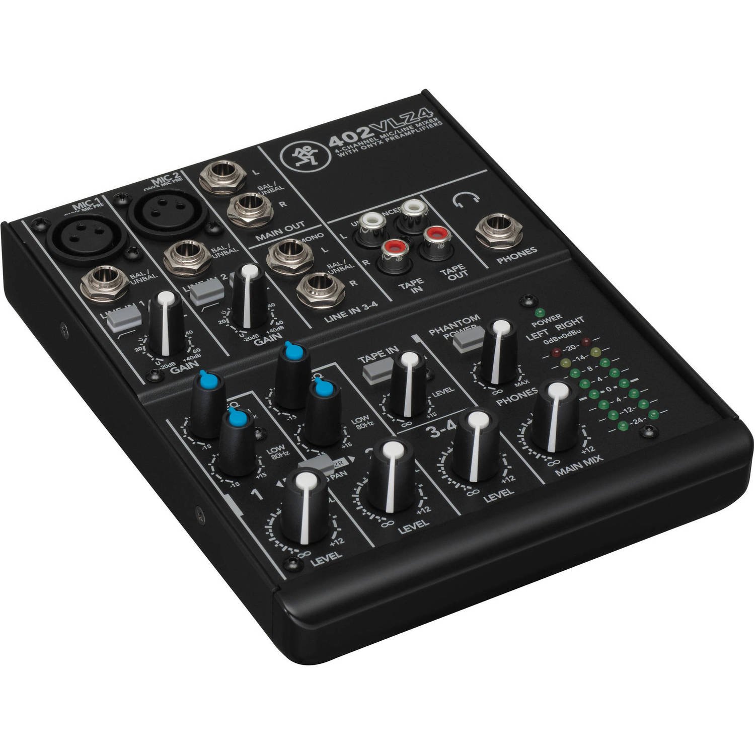 Amazon.com: Mackie 402VLZ4 4-Channel Ultra-Compact Mixer Bundle