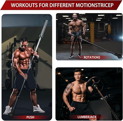 Miniatura 3 de Heavy Duty Landmine Attachment for Barbell Landmine Exercise 360 Swivel Easy for Deadlifts, Squats and Arm RowsPresses Fits 2'' Olympic Bars