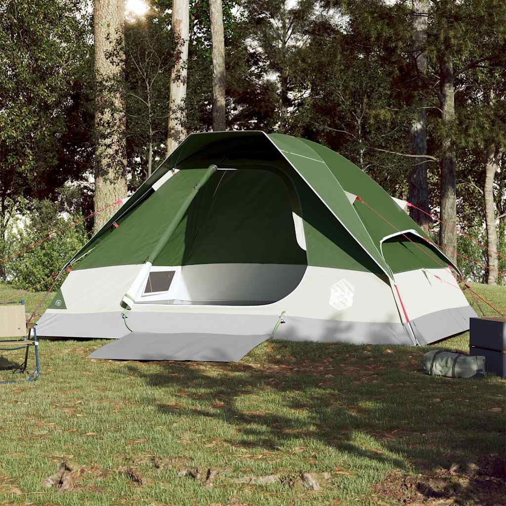 Genérico Tienda de campaña iglú para 4 Personas Impermeable Verde,Deportes,Actividades al Aire Libre,Camping y Senderismo,Tiendas de campaña-94777