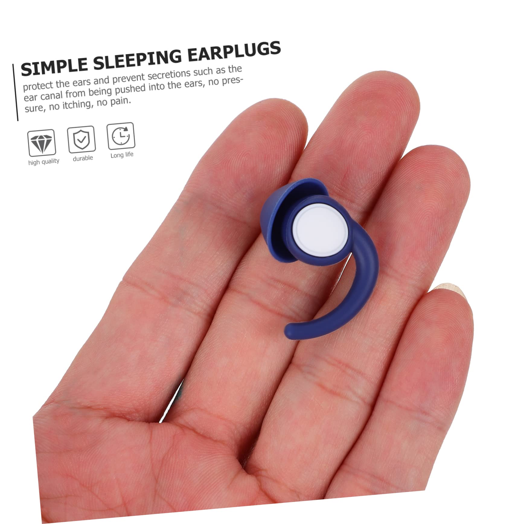 Beaupretty 6pares Tapones Antirronquidos De De Alimenticio Impermeables y Reutilizables Para y Para Dormir De Aislamiento De