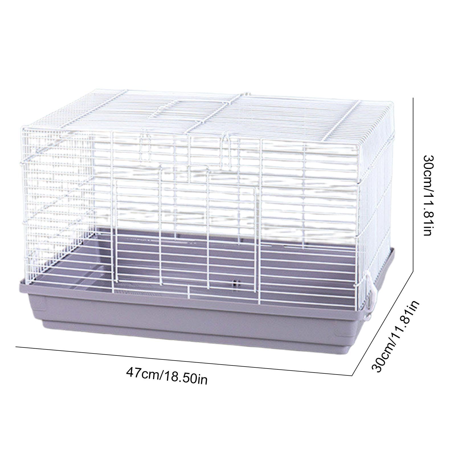 Jaula Para Hámster Hábitat Ventilado Para Animales Pequeños, Base | Hurón para dormir y relajarse en interior